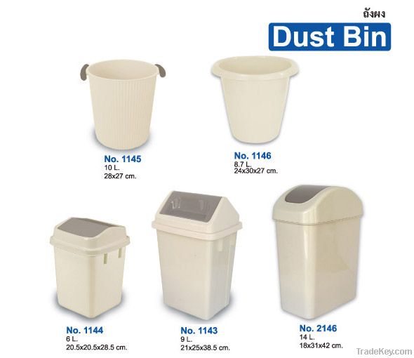 plastic dustbin