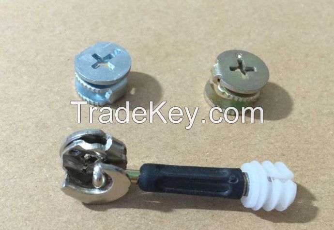 furniture connector, furniture eccentric cam lock, furniture connected fittings