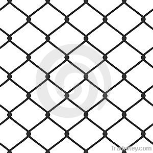 Chain link fence