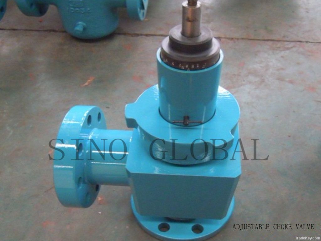 Adjustable gas injection Choke Valve