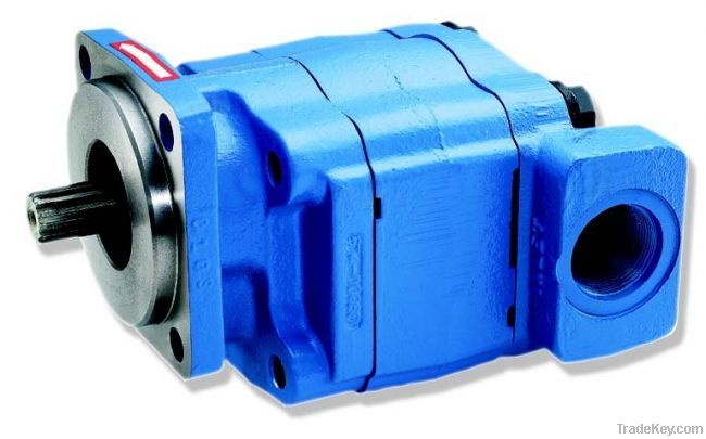 Permco P124 high pressure gear pumps and motors for mining loader