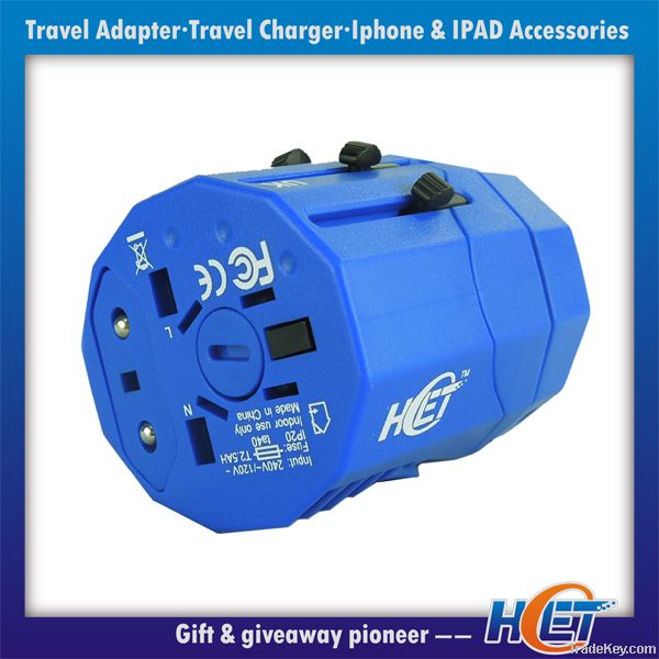 Universal Travel Adapter With Usb