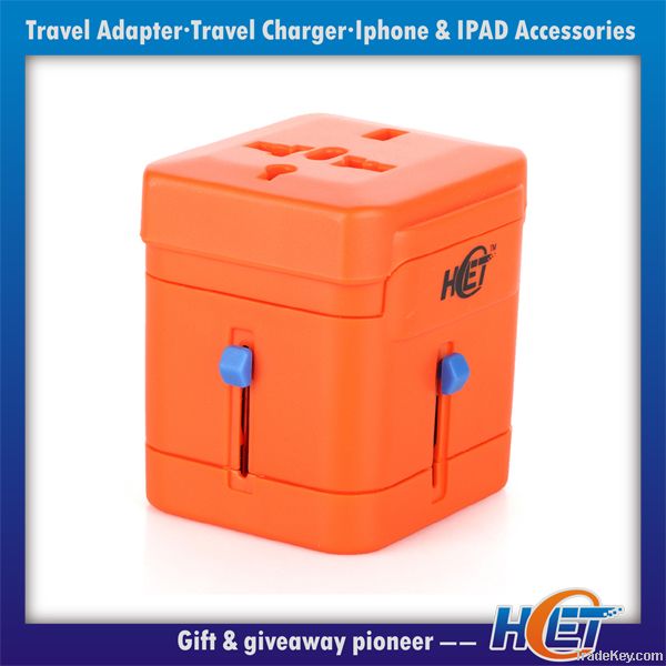 Universal Travel Adapter With Dual USB