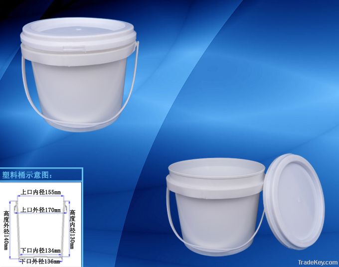 plastic paint bucket