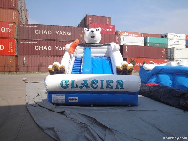 Inflatable Glacier Slide