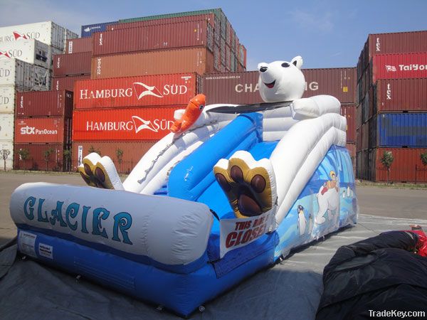 Inflatable Glacier Slide