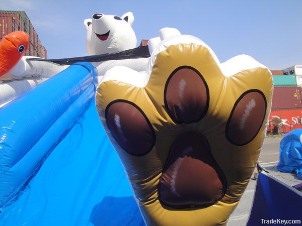 Inflatable Glacier Slide