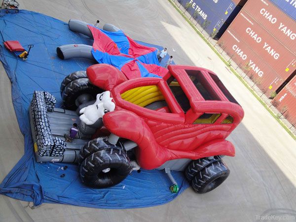 Inflatable Monster Truck Slide (Dry Slides)