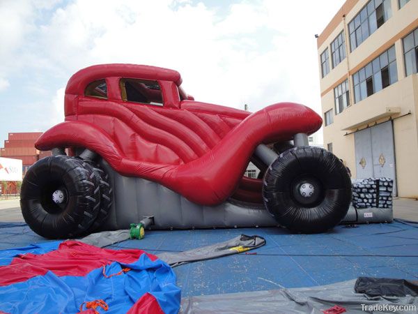 Inflatable Monster Truck Slide (Dry Slides)