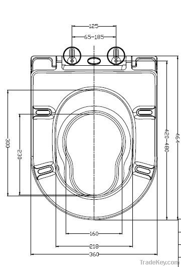 child toilet seat slow-close baby toilet seat children antibacterial t