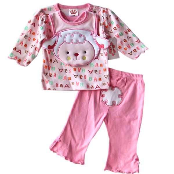 2013 lovely baby clothing set