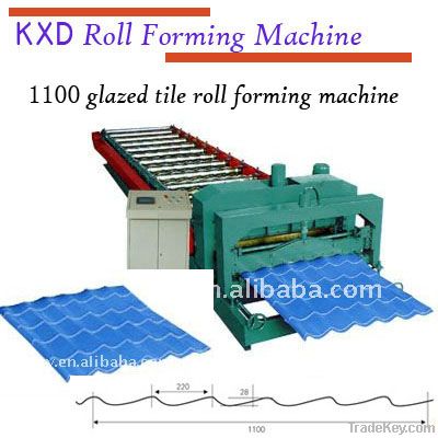 kexinda roof tile roll forming machine in China