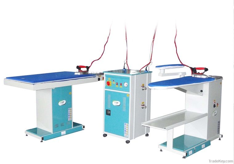 Combined ironing machines