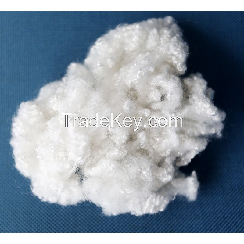 cushion filling fiber- wholesale polyester fiber fill -hollow conjugated siliconized polyester fiber