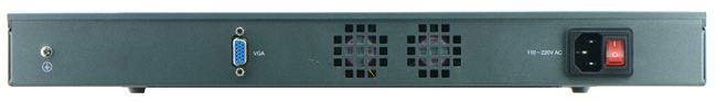 Atom D525 firewall server 1U 6 LAN rackmount Intel 82538V GbE excluding ram and storage