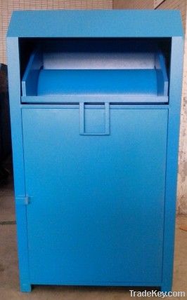 clothing recycling bin