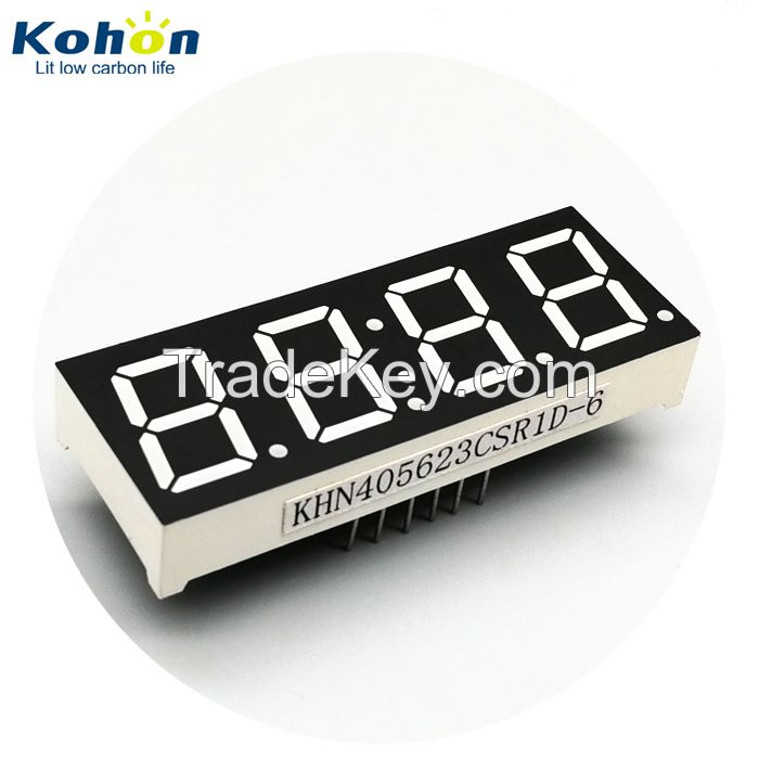 0.56 inch 7 segment led display 4 digit