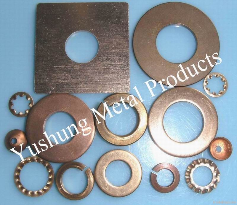 Silicon bronze flat washer, belleville washer, spring washer, teeth washe