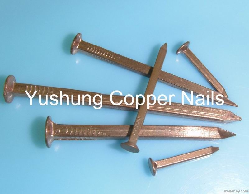 Copper roves & copper square boat nails