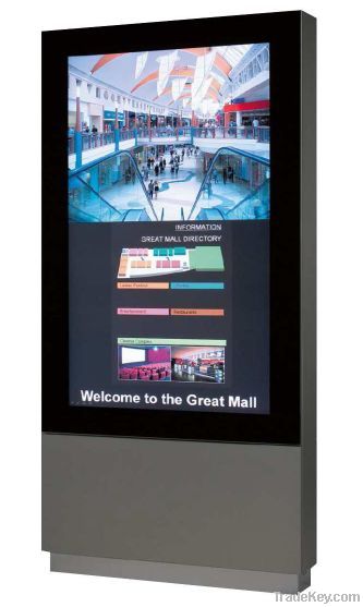 Outdoor Waterproof Floor Standing LCD Advertising player