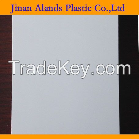 PVC foam board 0.5g/cm3 3mm white free foam sheet