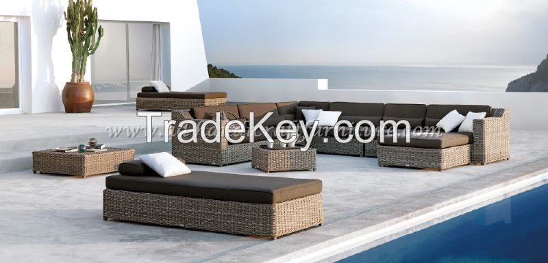 poly rattan sofa set