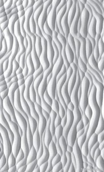 Wave wall panel