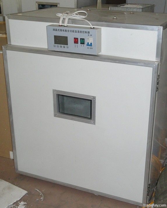 CE Professtional  Automatic chicke  egg incubator for sale 1232eggs