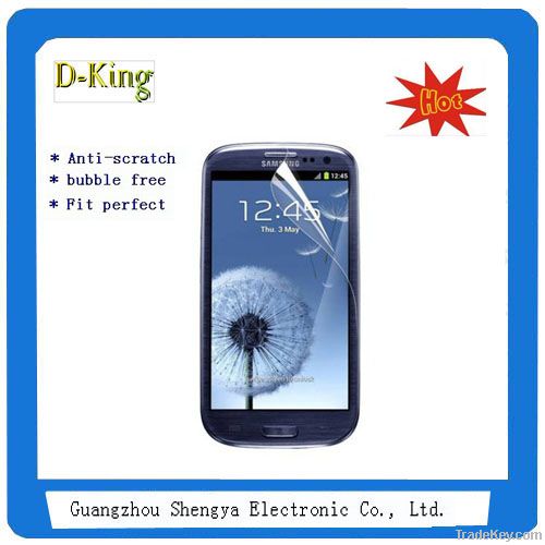 clear screen protector for samsung galaxy s3 I9300