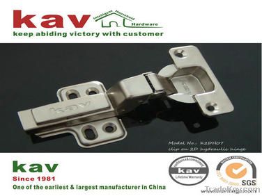 3D adjustable cabinet hardware hydraulic buffering hinge