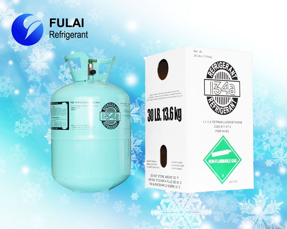 Refrigerant gas R134a