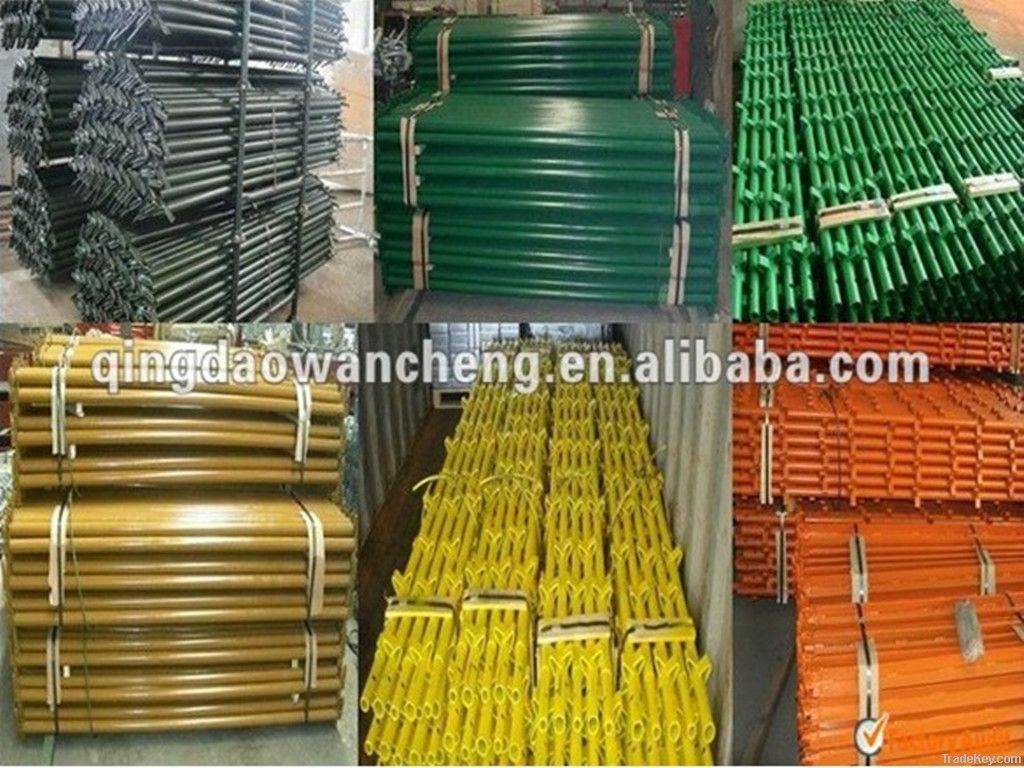 galvanized/painted kwikstage scaffolding standard/ledger