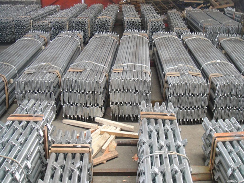 galvanized kwikstage scaffolding standard