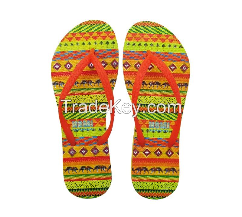 Custom Printed Rubber Flip Flops