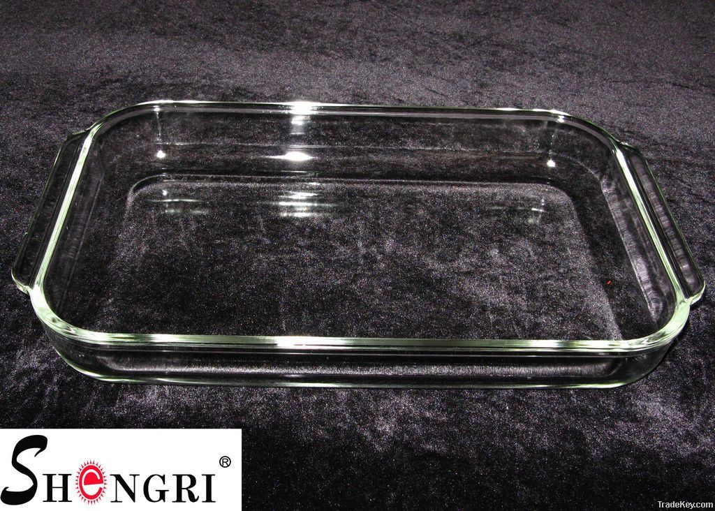 Glass bakeware set