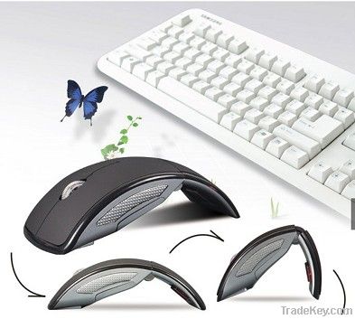 Foldable wireless mouse