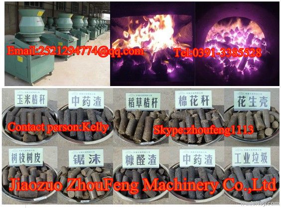 Straw briquette making machine / Corn Stalk briquette press machine