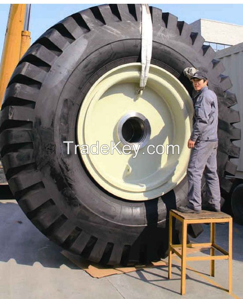 Earthmoving rim wheel OTR rig tire rim  57x29.00/6.0 for Rig and dump truck