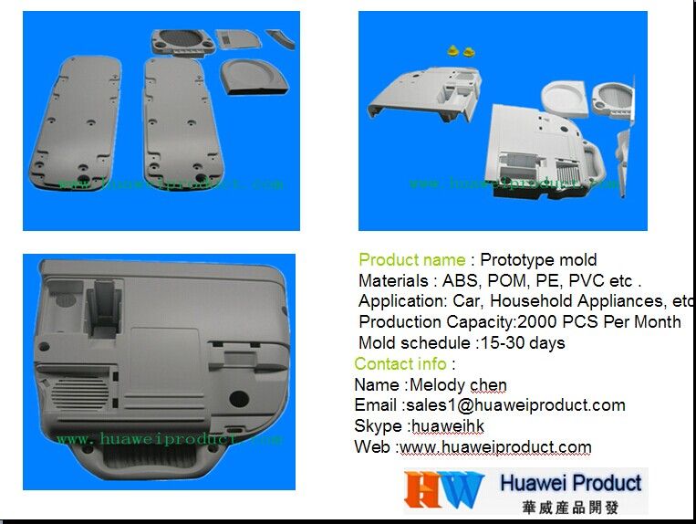 prototype mold plastic prototype mold rapid prototypes