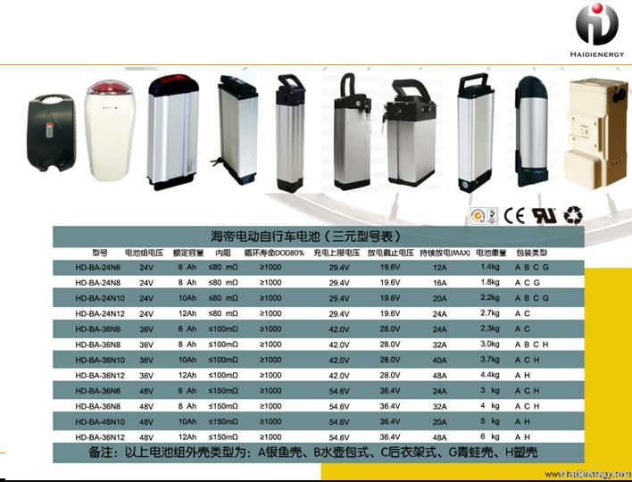 E-Bike battery