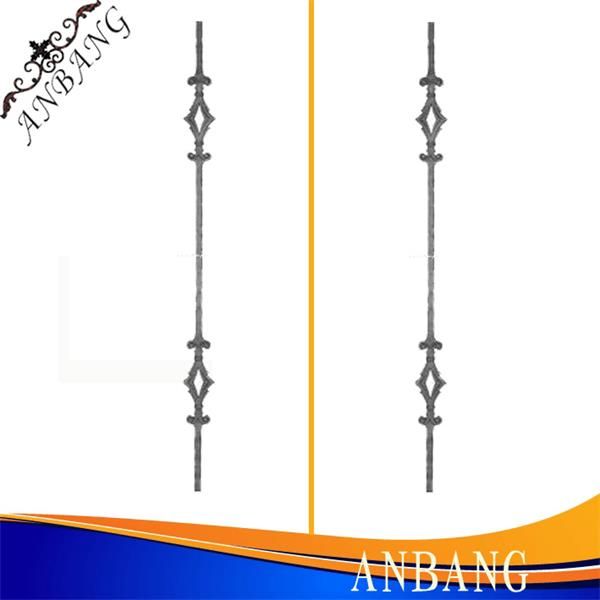 ornamental forged wrought iron pickets