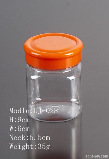 Food grade plastic jar