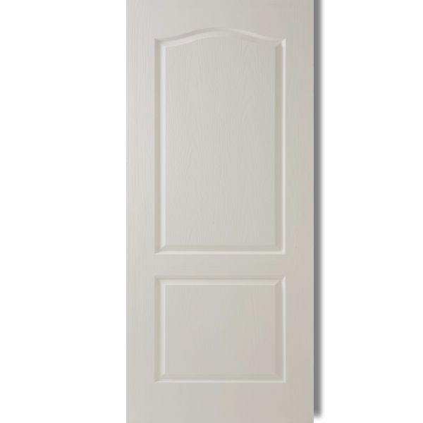 Molded HDF Door Skin with texture &amp; premiered white