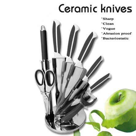 High quality Ceramic knife 8 pcs sets Kitchen Knives diffirent colour Sharp