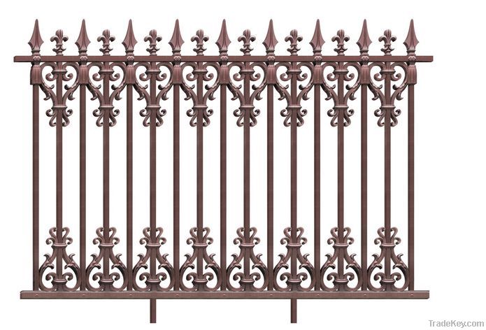 Europe Style aluminum outddor garden fence