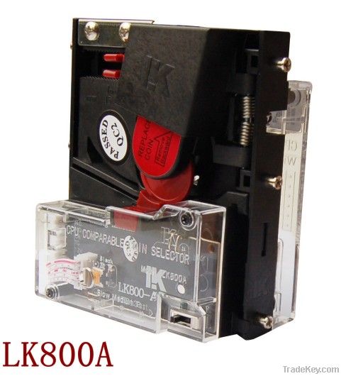 LK800A Drop inserting coin acceptor for vending machine