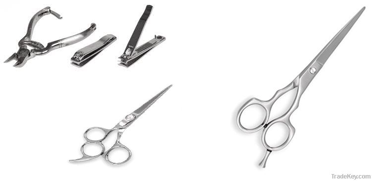 Nail nippers, cutters and files