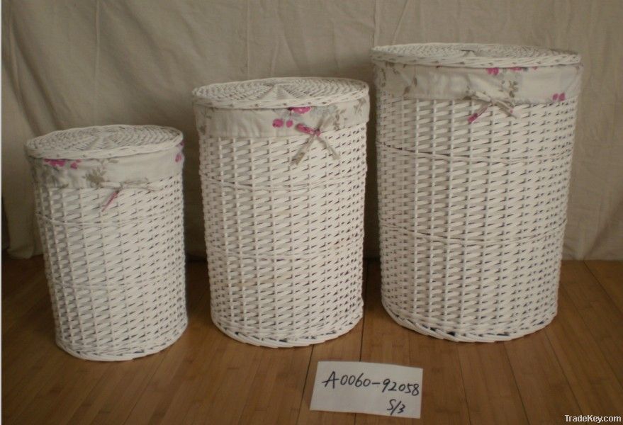 Homewood laundry willow basket