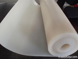 Silicone rubber sheet