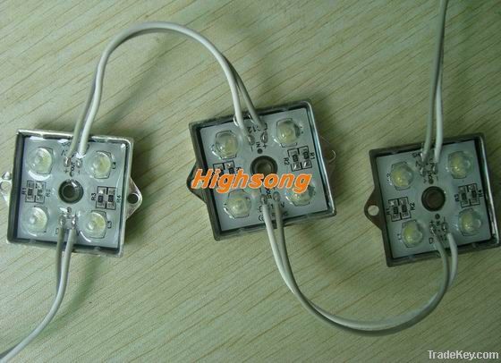 0.96W/piece SMD 5050 LED Module with Lens, Self-designed, Water-proof